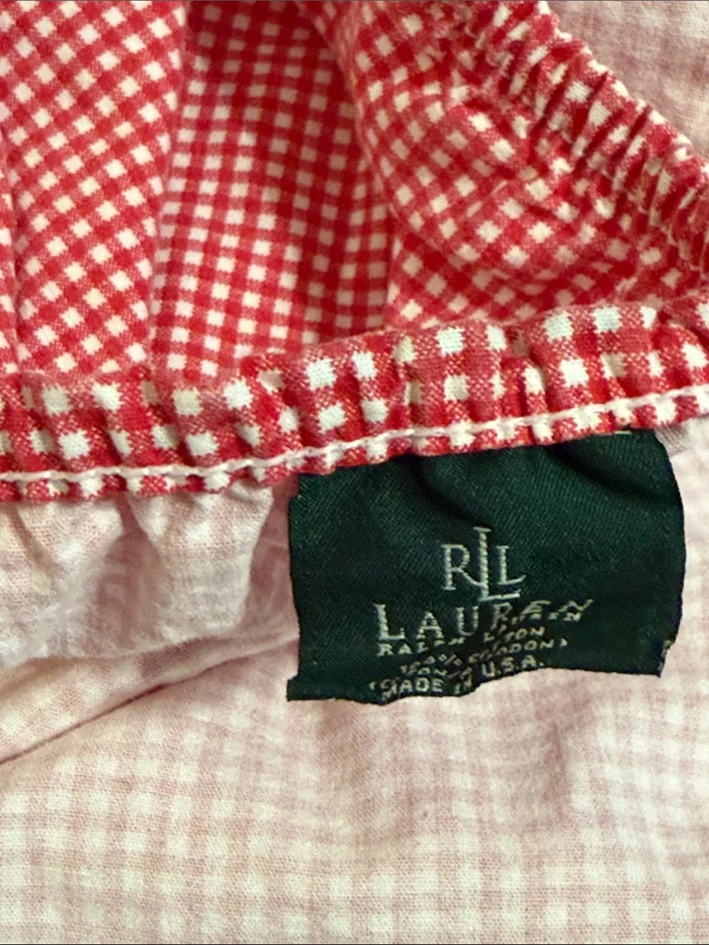 Ralph Lauren Home crisp gingham